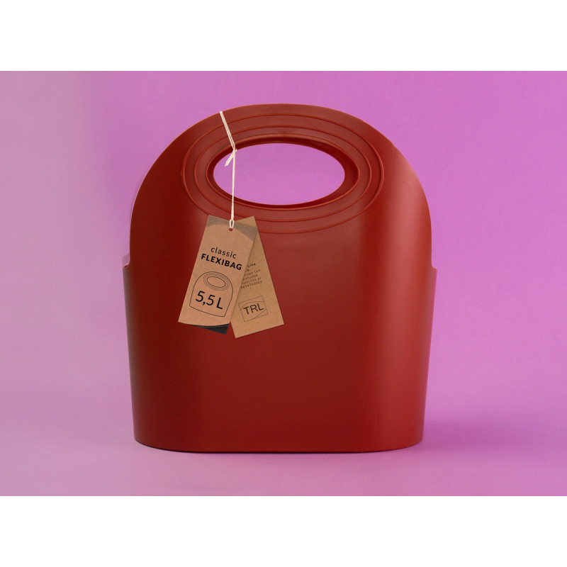 Koszyk na zakupy CLASSIC Flexibag 5,5L czerwony