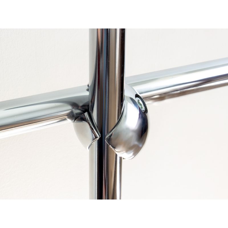 Złącze dwukierunkowe, prawe, do rury fi 25, chrom