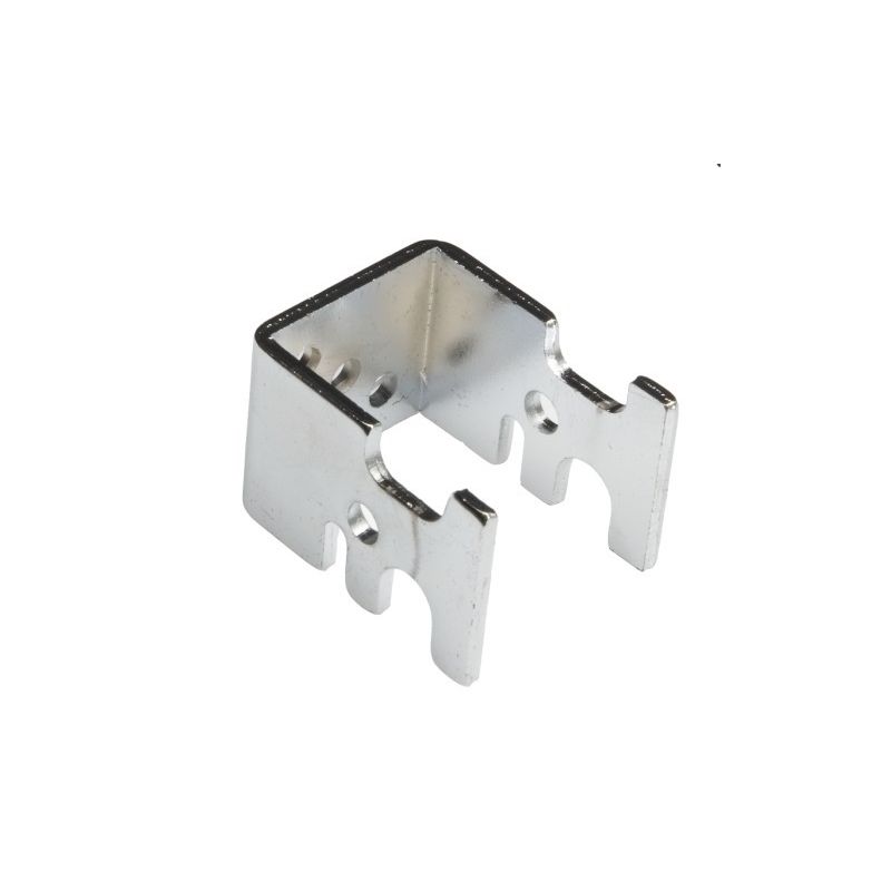 Uchwyt do kraty, czołowy, chromowany