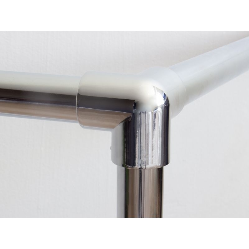 Narożnik trzykierunkowy z blokadą do rury fi 25