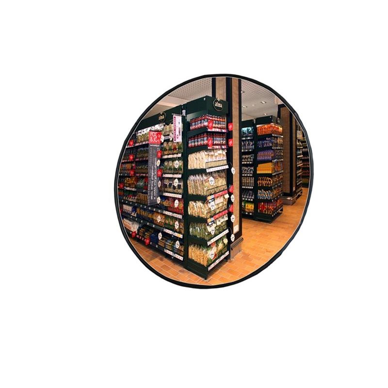 Lustro obserwacyjne sklepowe, czarne, 50cm