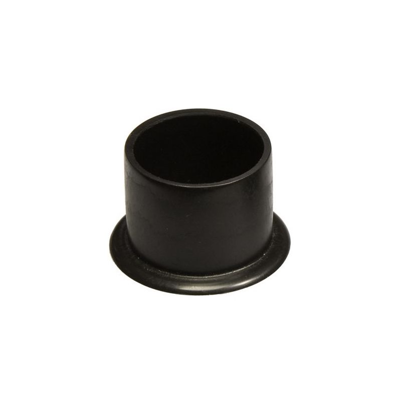 Stopka czarna, zewnętrzna do rury fi 25mm, czarna