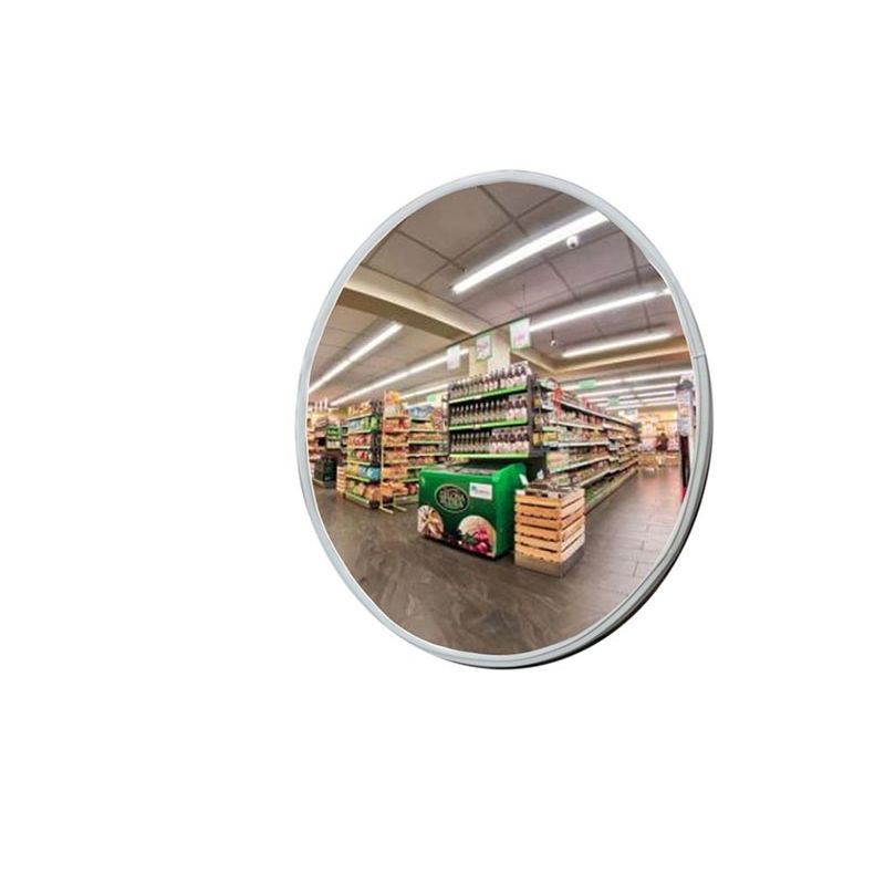 Lustro obserwacyjne sklepowe, białe, 50cm