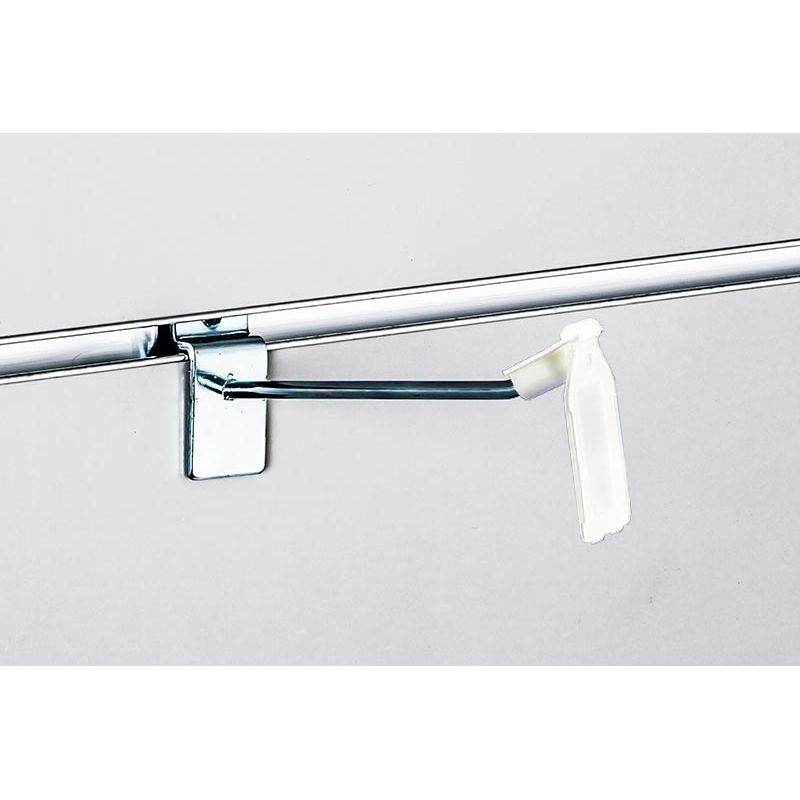 Klips mocujący etykietę cenową na haczyk 6mm