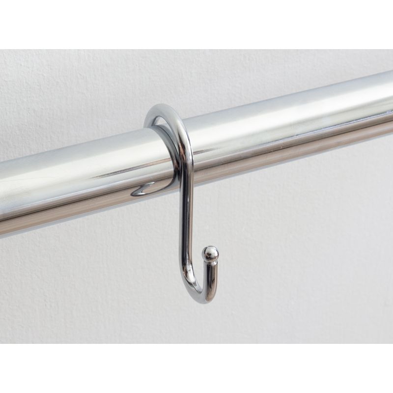 Haczyk z kulką na rurę fi 25mm, chromowany