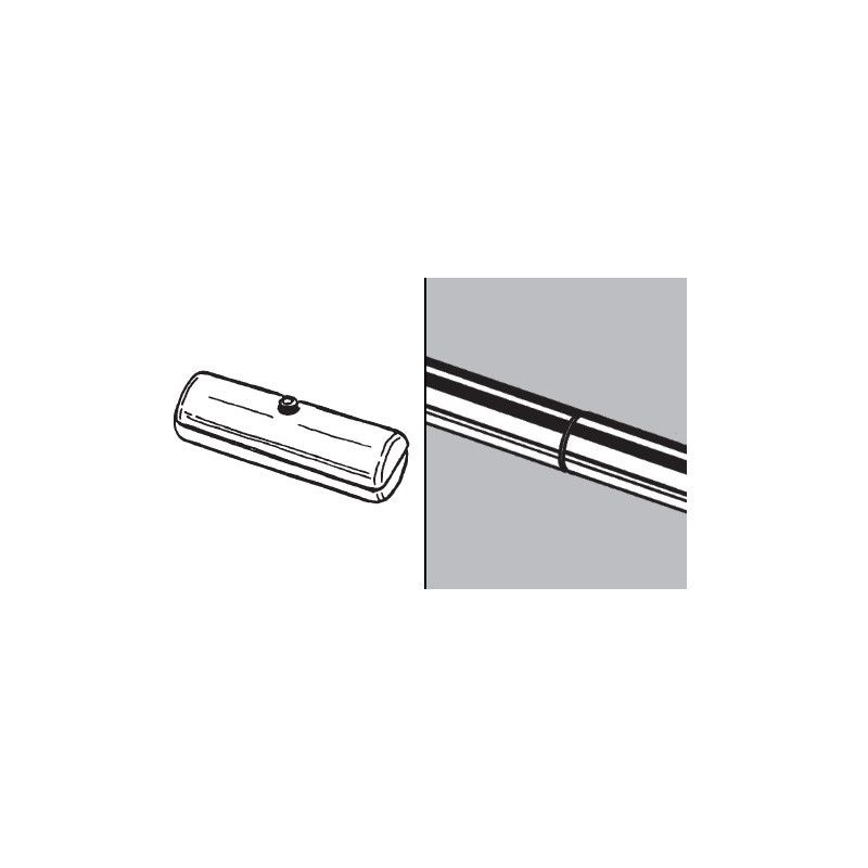 Przedłużka, łącznik do rury fi 25mm