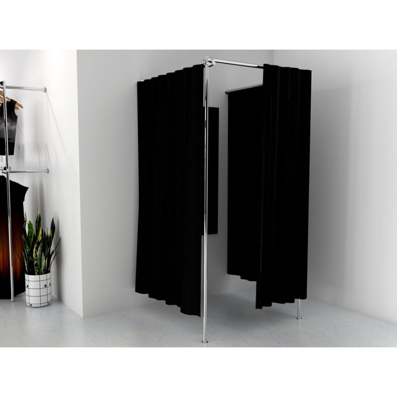 Przymierzalnia pojedyncza, przyścienna,100x100x200