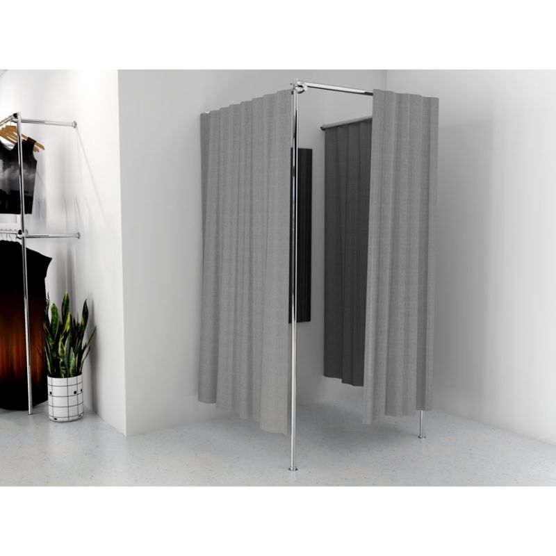 Przymierzalnia pojedyncza, przyścienna,100x100x200