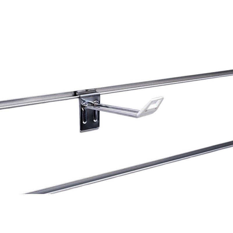 Klips mocujący etykietę cenową na haczyk podwójny