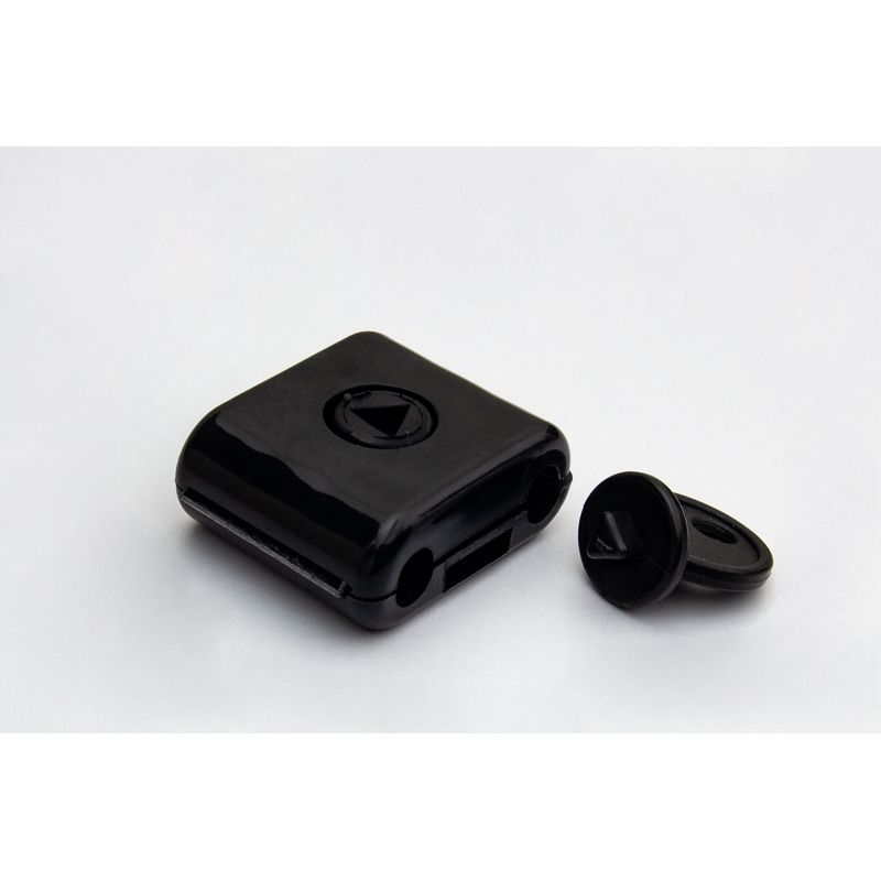 Zabezpieczenie antykradzieżowe na haczyk, czarne