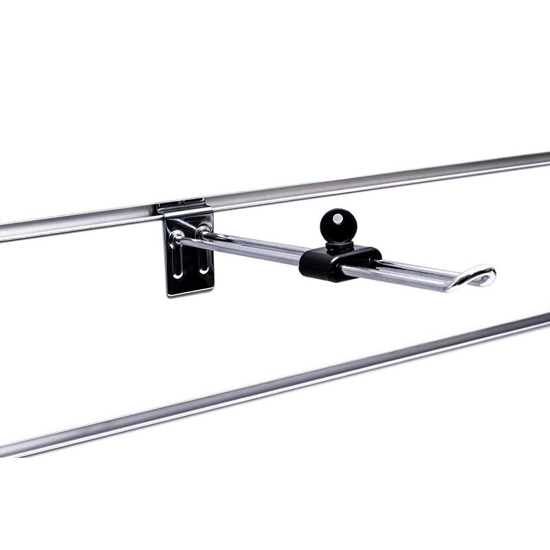 Zabezpieczenie antykradzieżowe na haczyk, czarne