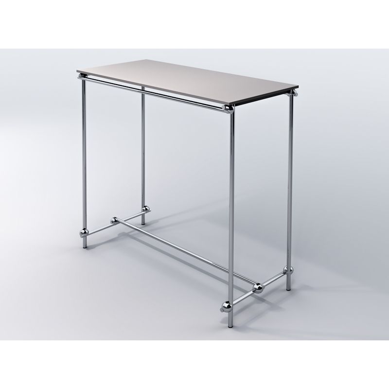 Stender, gondola dwustronna na wieszaki z półką