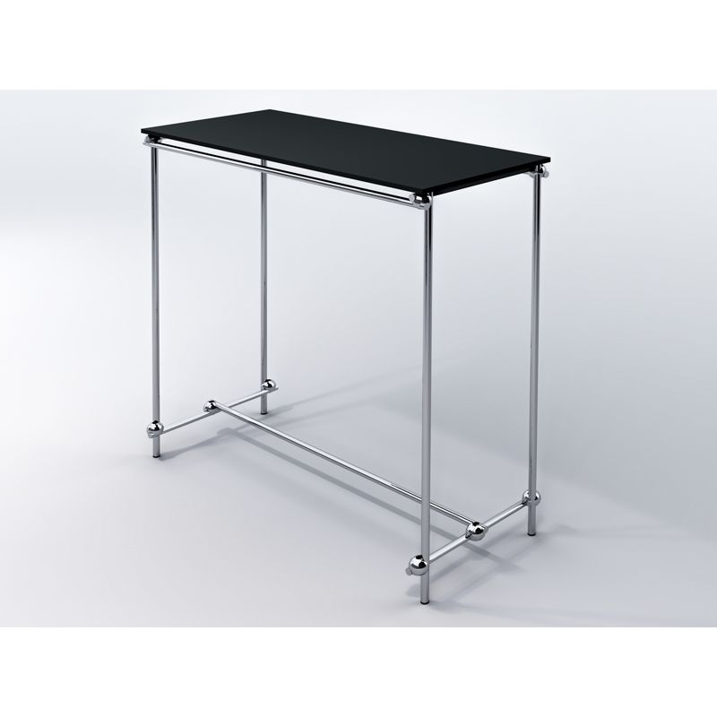 Stender, gondola dwustronna na wieszaki z półką