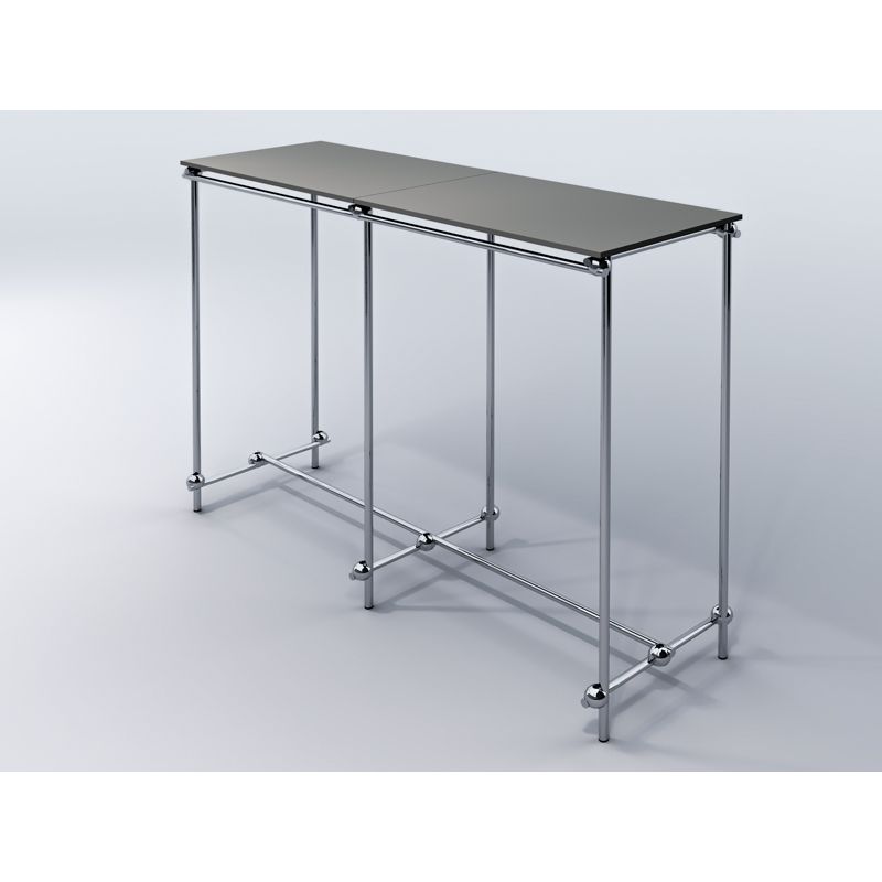 Gondola sklepowa, wieszak, dwustronny z półką