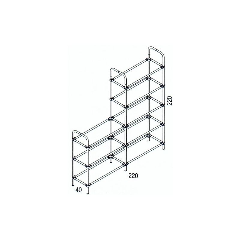 Złącze dwuramienne do rur fi 25mm,chromowane