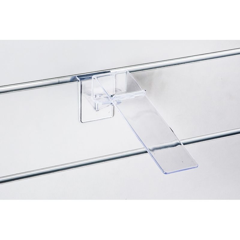 Półka pleksi Slatwall obrotowa, do butów