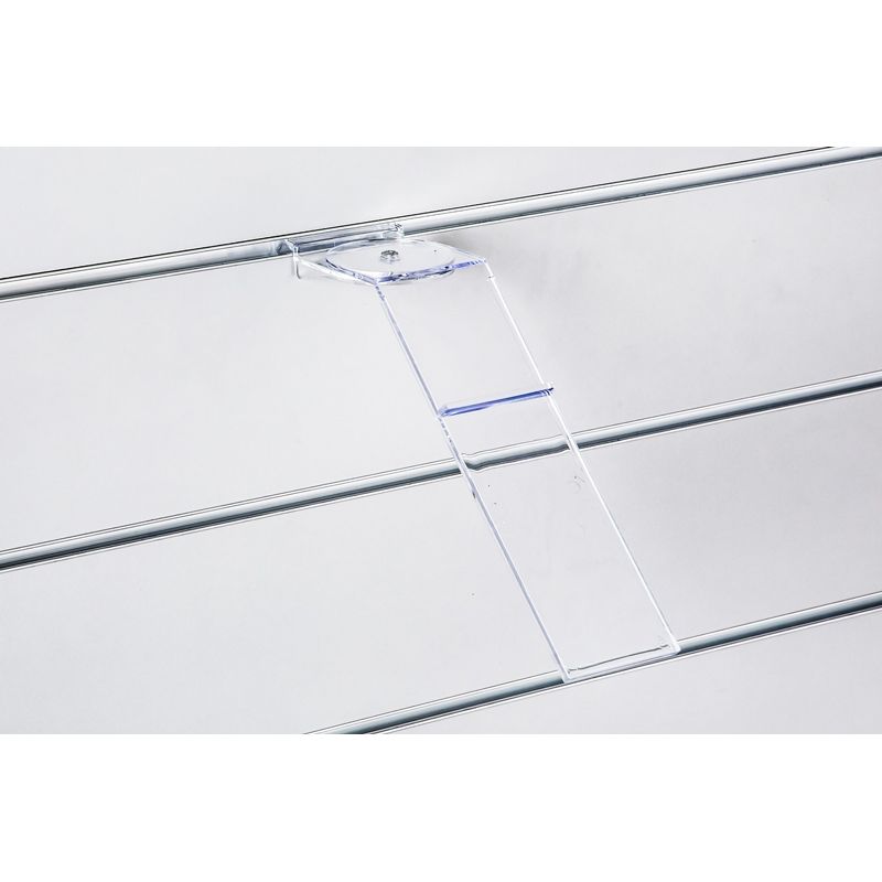 Półka pleksi Slatwall obrotowa, do butów lekkich