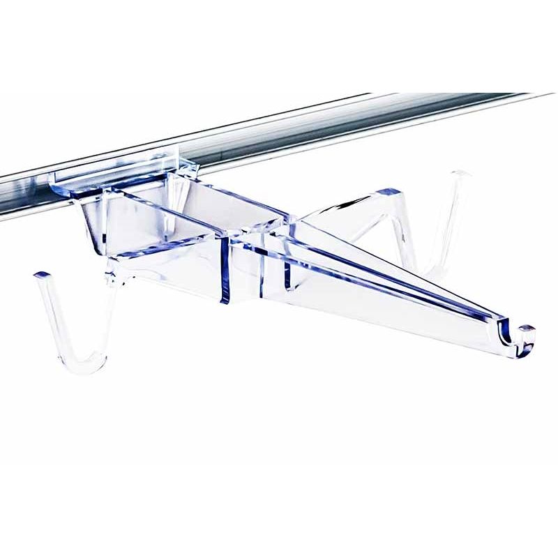 Wieszak Slatwall do okularów, pleksi bezbarwna