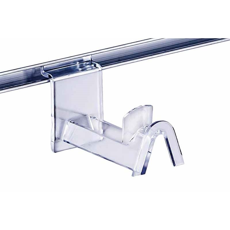 Wieszak Slatwall do okularów 8cm, pleksi bezbarwna