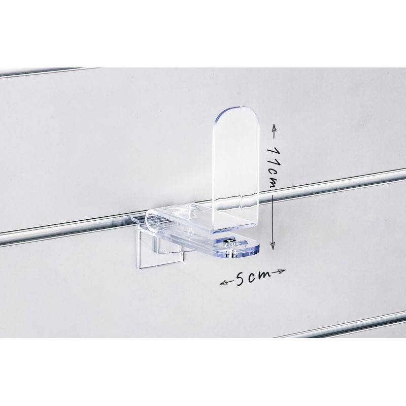 Półka Slatwall obrotowa, pionowa, do butów lekkich