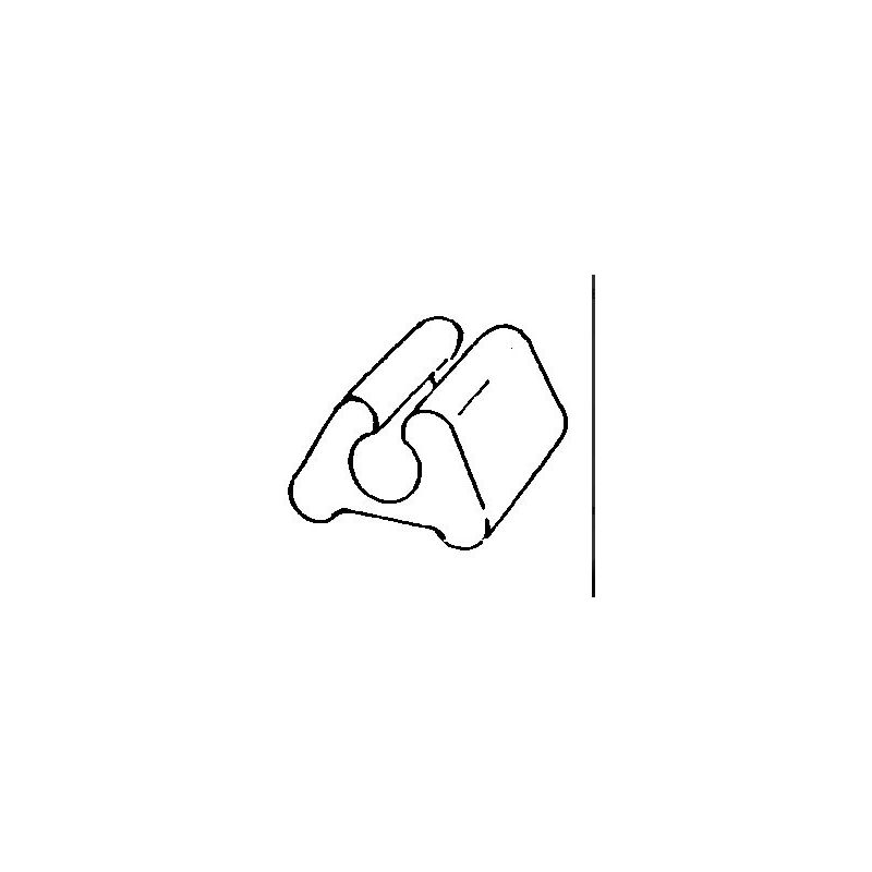 Nóżka czarna do kraty