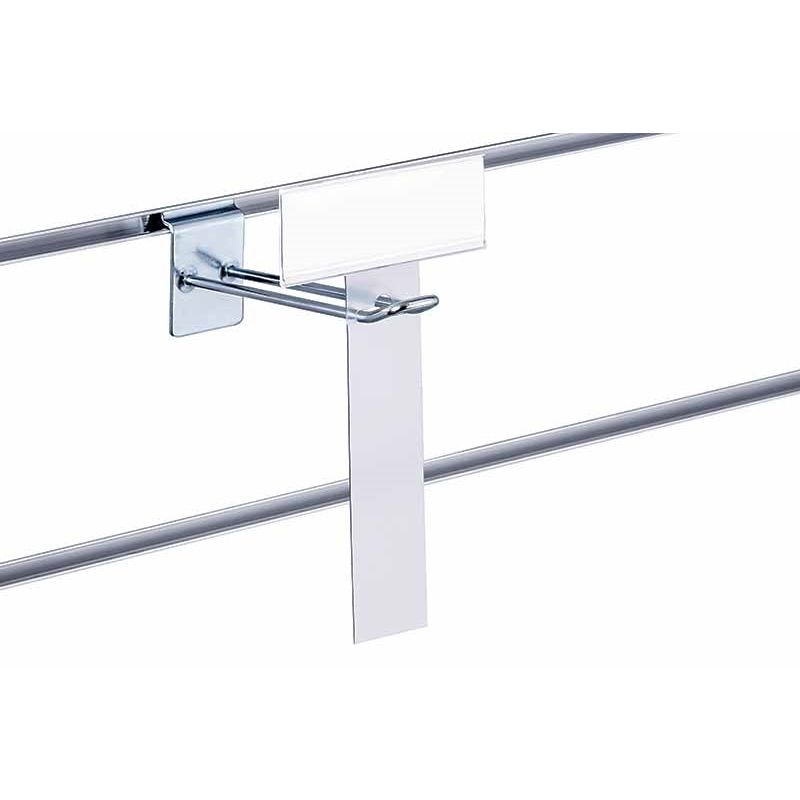 Uchwyt na listwy cenowe 39mm do haczyków