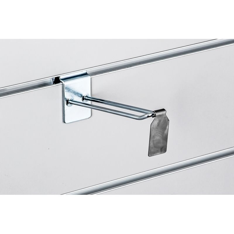 Etykietka cenowa 27x40mm, metal, na hak podwójny