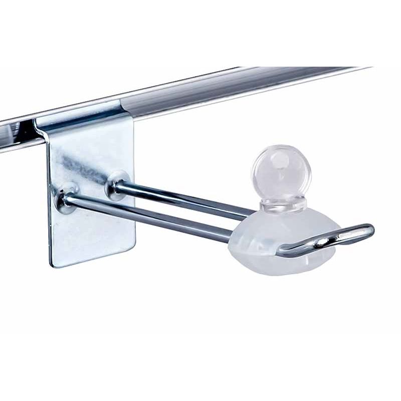 Zabezpieczenie antykradzieżowe na haczyk bezbarwne