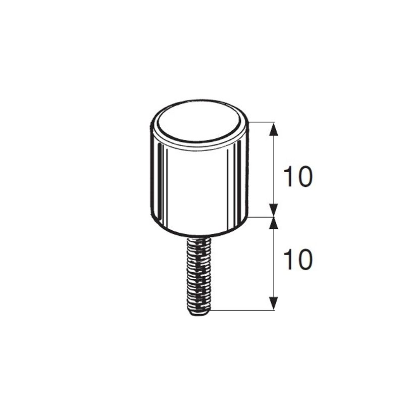 Końcówka mocująca do betonu