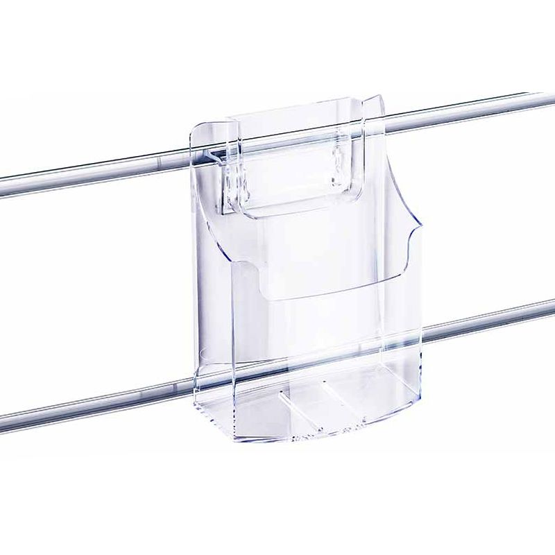 Wieszak do ulotek A4 na Spacewall 4cm głębokości