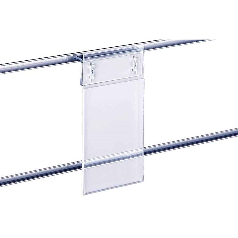 Kieszeń akrylowa Slatwall A6 10,5x20cm