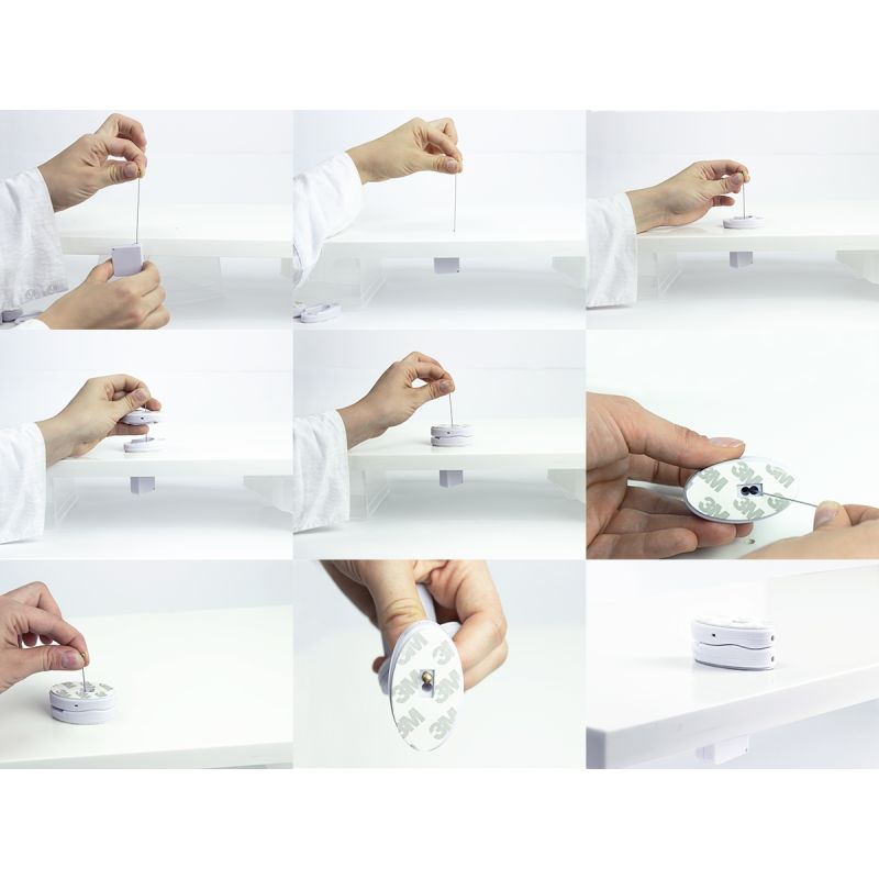 Prezenter, zabezpieczenie antykradzieżowe z linką