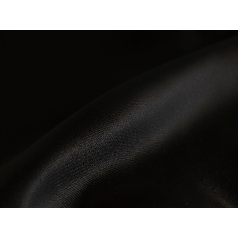 Zasłona blackout do przymierzalni czarna 135x180cm