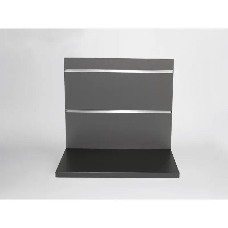 Ekspozytor, grafit, szerokość 40cm, Space Wall