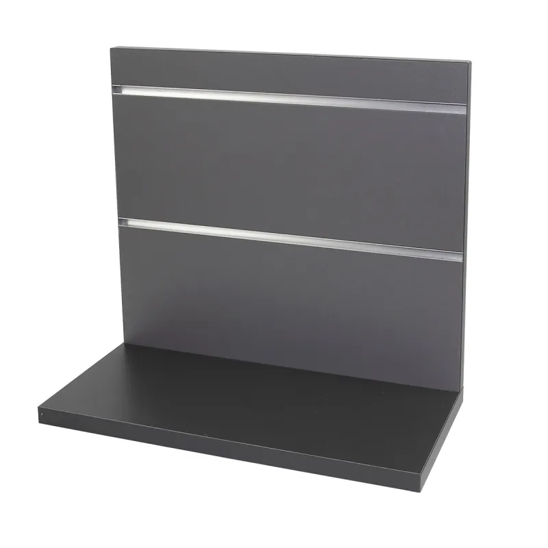 Ekspozytor, grafit, szerokość 40cm, Space Wall