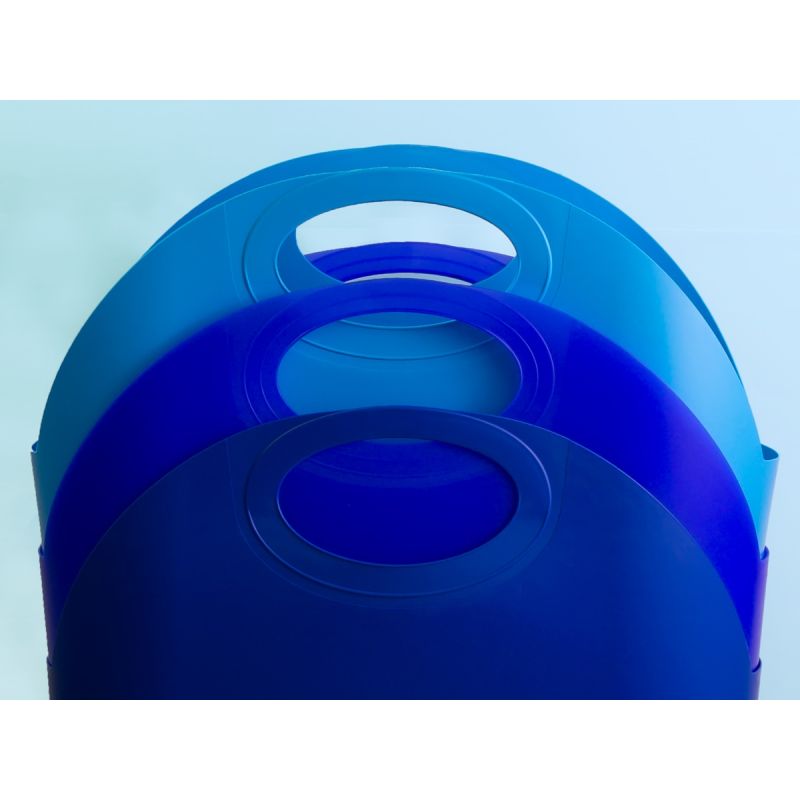 Koszyk na zakupy MAXI Flexibag 15L granatowy trans