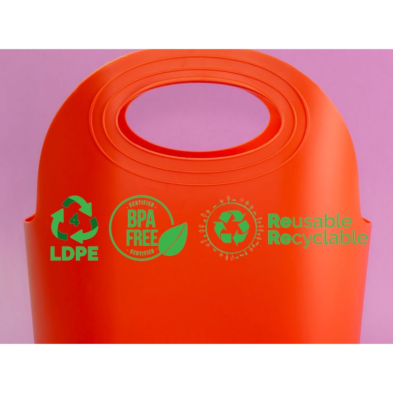 Koszyk na zakupy CLASSIC Flexibag 5,5L pomarańcz