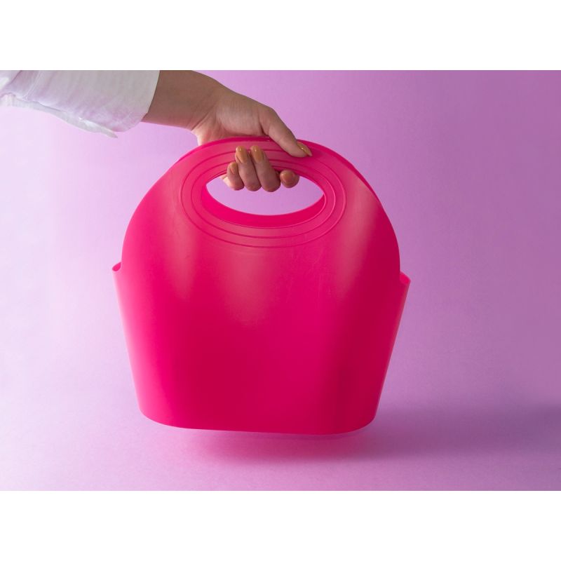 Koszyk na zakupy CLASSIC Flexibag 5,5L różowy