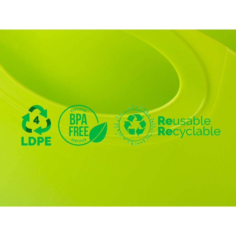 Koszyk na zakupy CLASSIC Flexibag 5,5L limonkowy