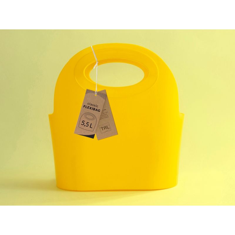 Koszyk na zakupy CLASSIC Flexibag 5,5L żółty