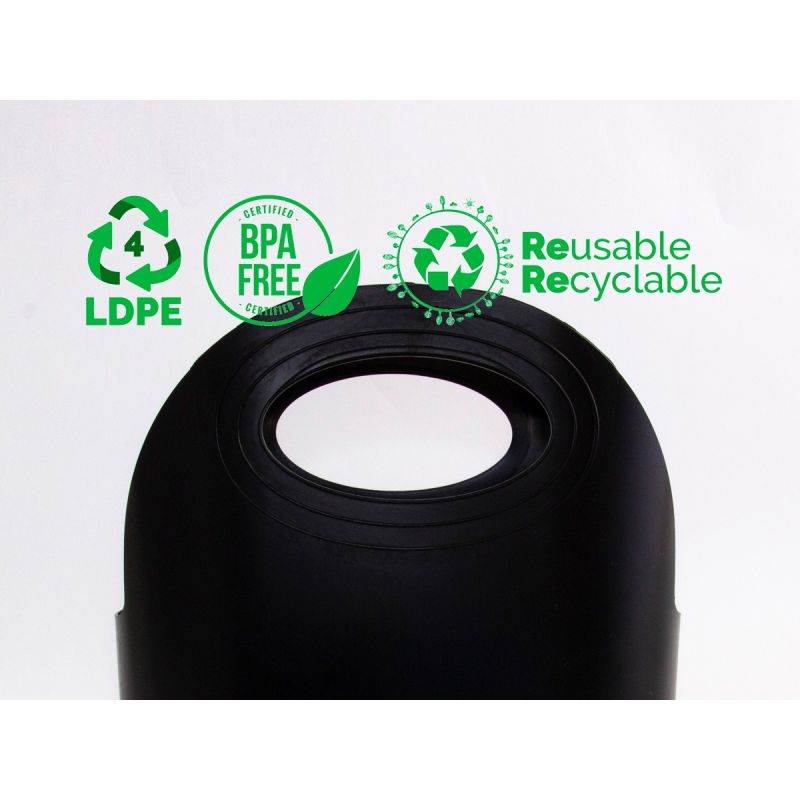 Koszyk sklepowy MINI Flexibag 4,5L czarny