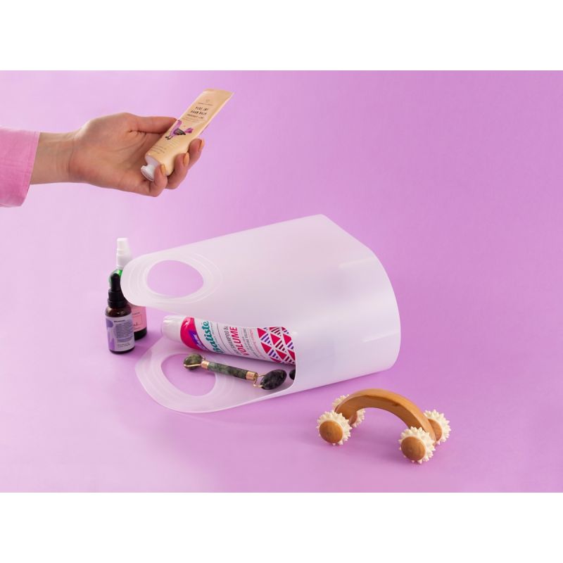 Koszyk sklepowy MINI Flexibag 4,5L różowy