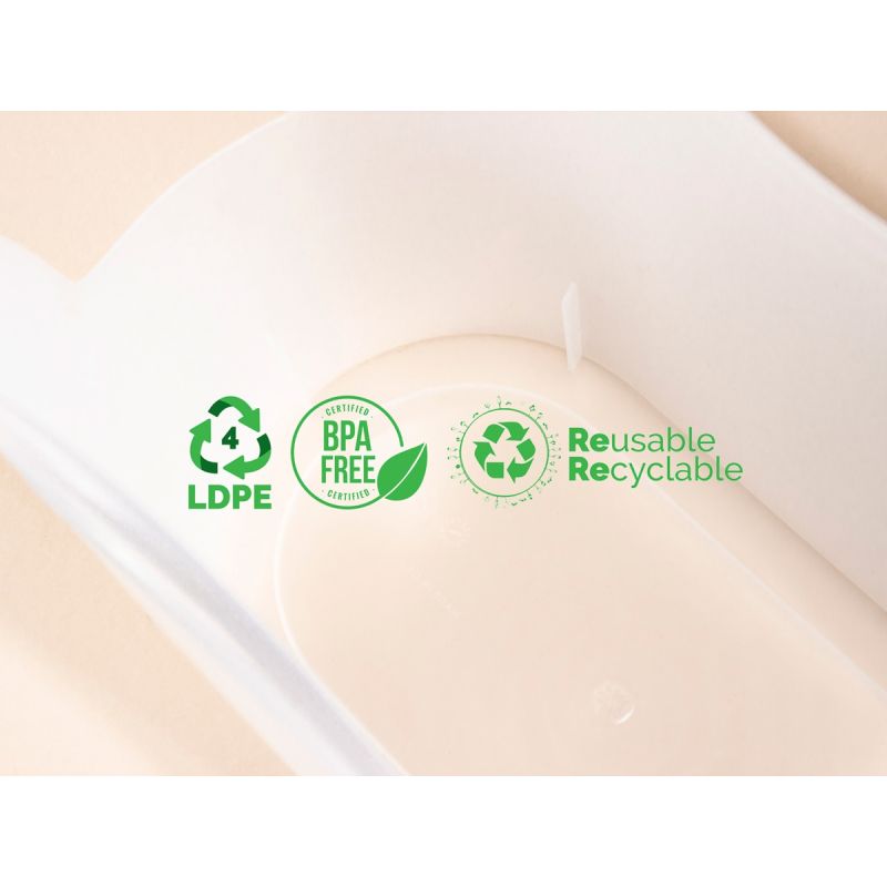 Koszyk sklepowy MINI Flexibag 4,5L bezbarwny