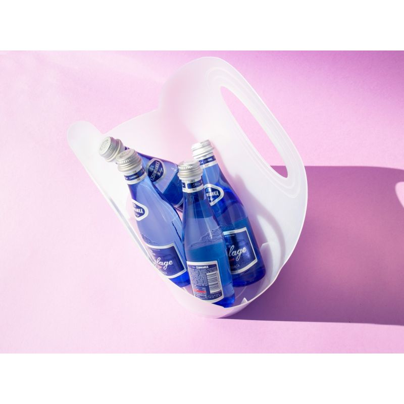 Koszyk sklepowy MINI Flexibag 4,5L bezbarwny