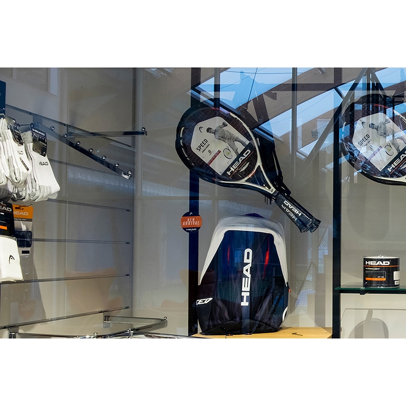 Cokół Slatwall Shopwall jasnoszary, Popiel