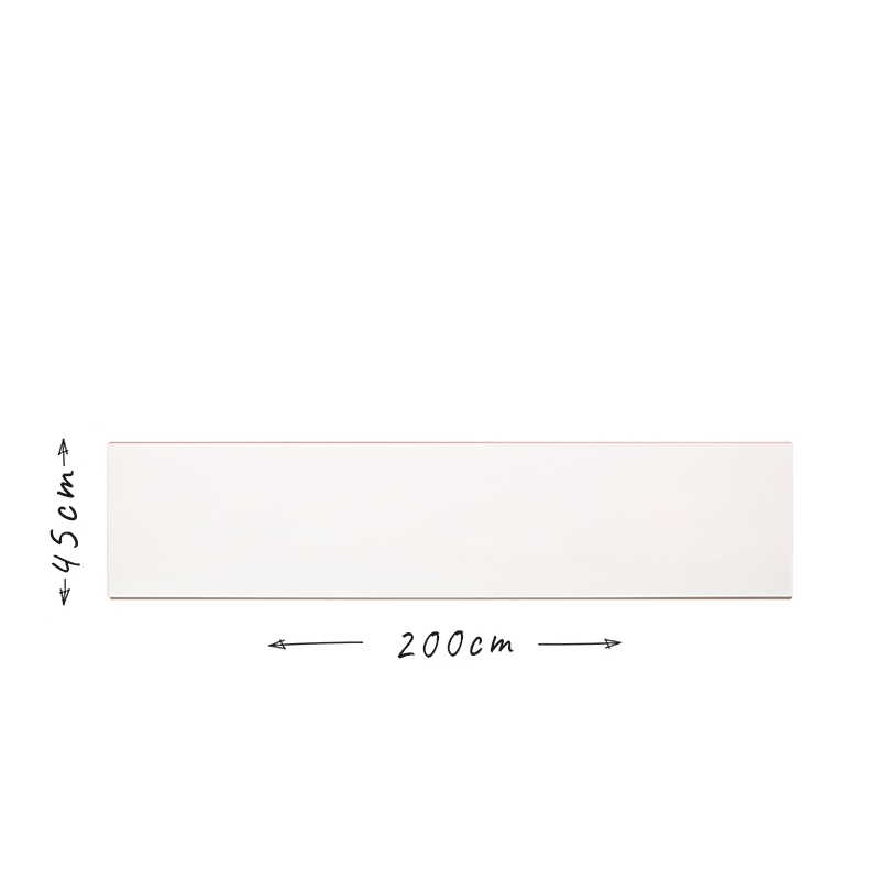 Cokół Slatwall Shopwall śmietankowy, Biały