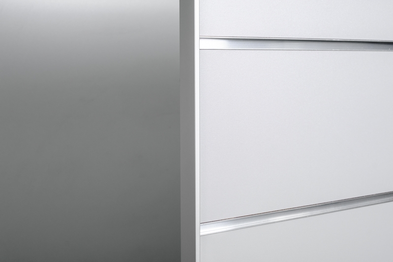 Aluminiowy profil krawędziowy "C" system Spacewall