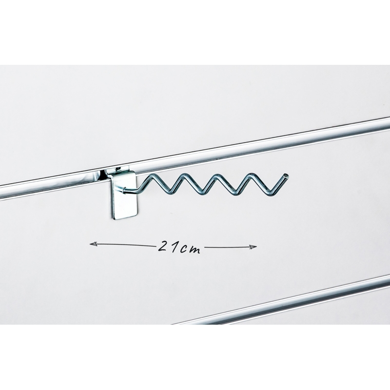 Wieszak prosty zygzakowy 21cm na Spacewall