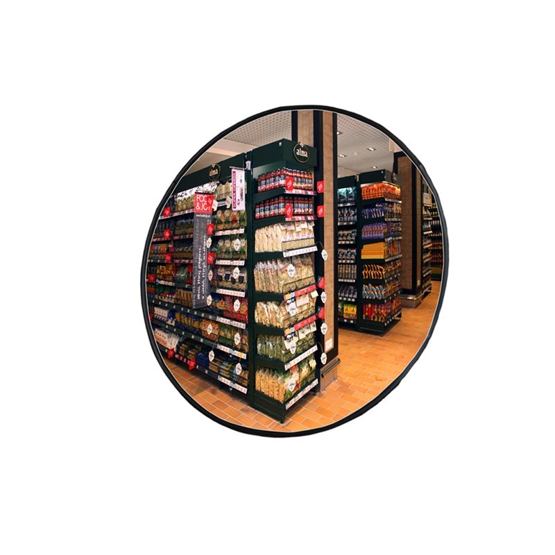 Lustro obserwacyjne sklepowe, czarne, 60cm