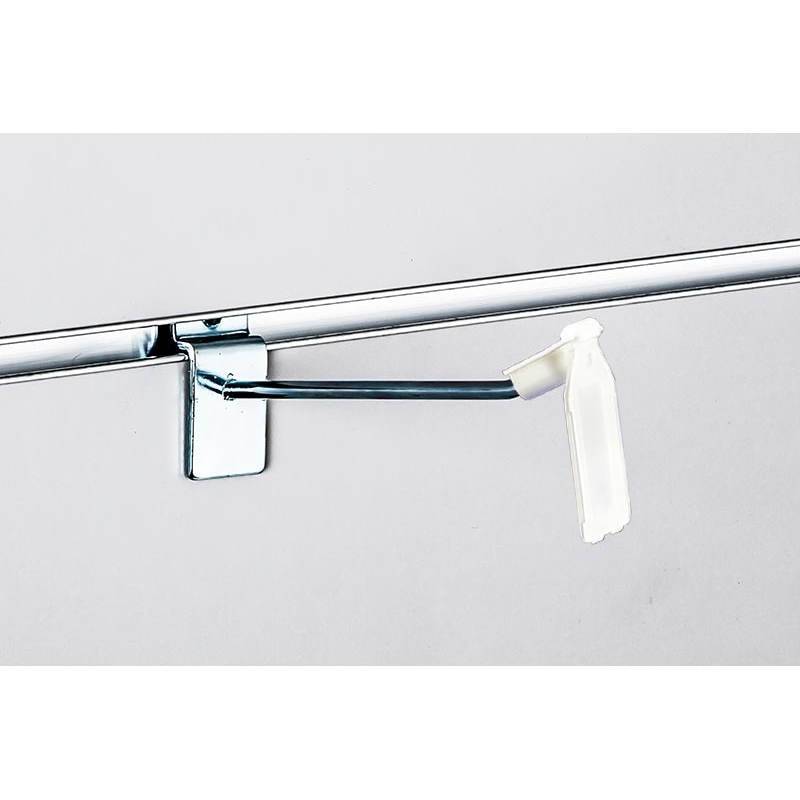 Klips mocujący etykietę cenową na haczyk 6mm